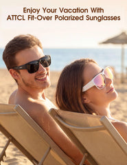 ATTCL side profile showing sunglasses over prescription glasses fit