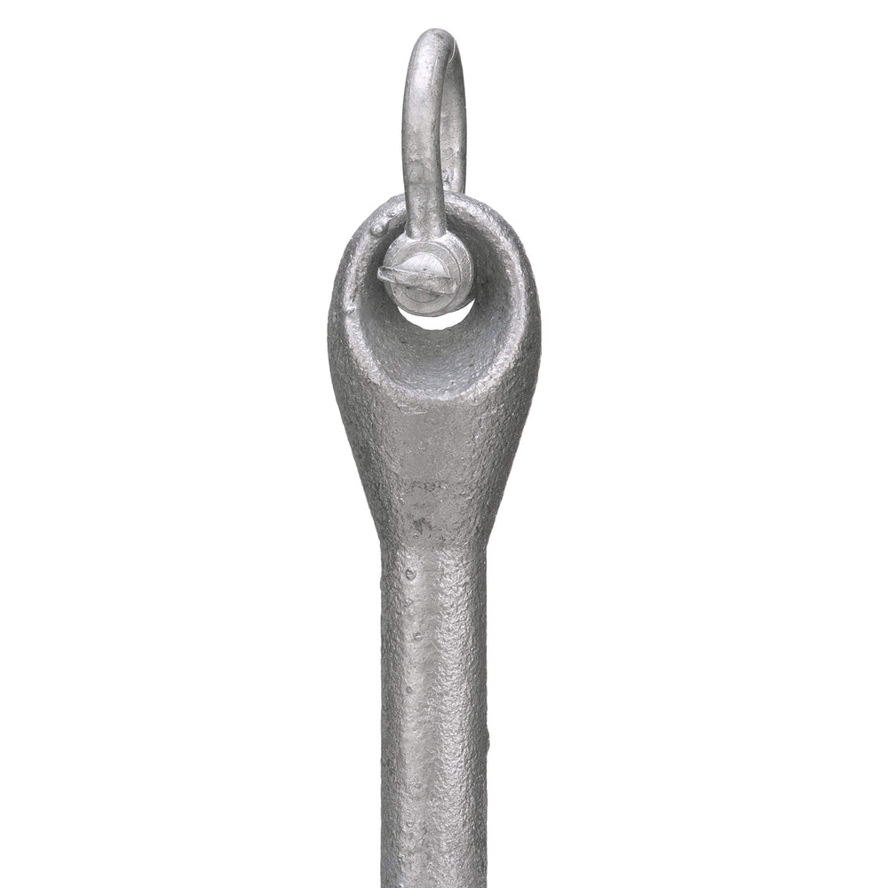 attwood anchor deployed from small boat showing secure temporary hold
