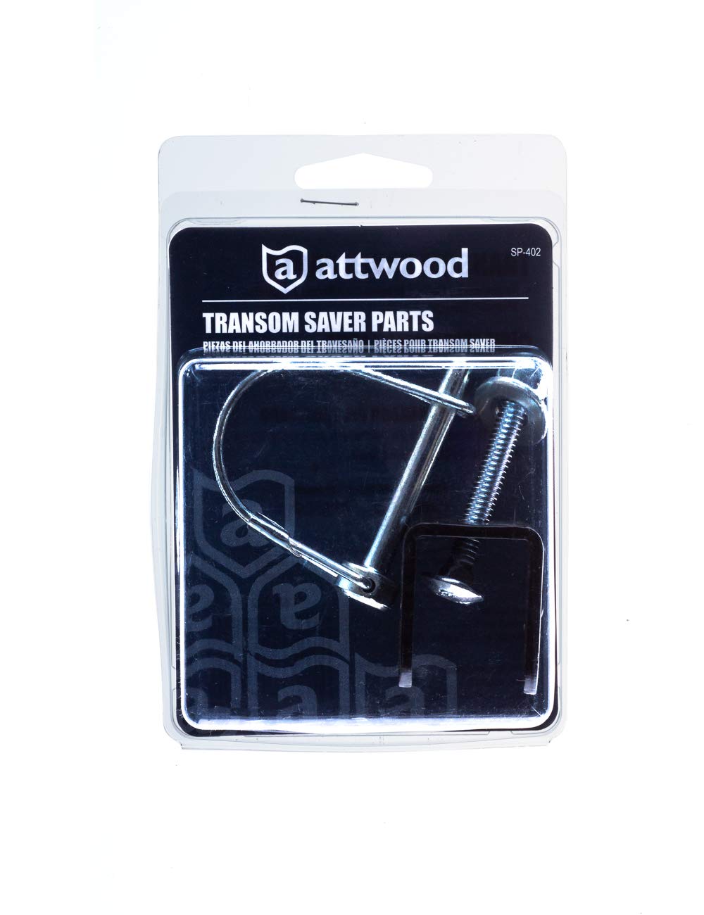 attwood bracket beside tools to show size and easy installation benefit