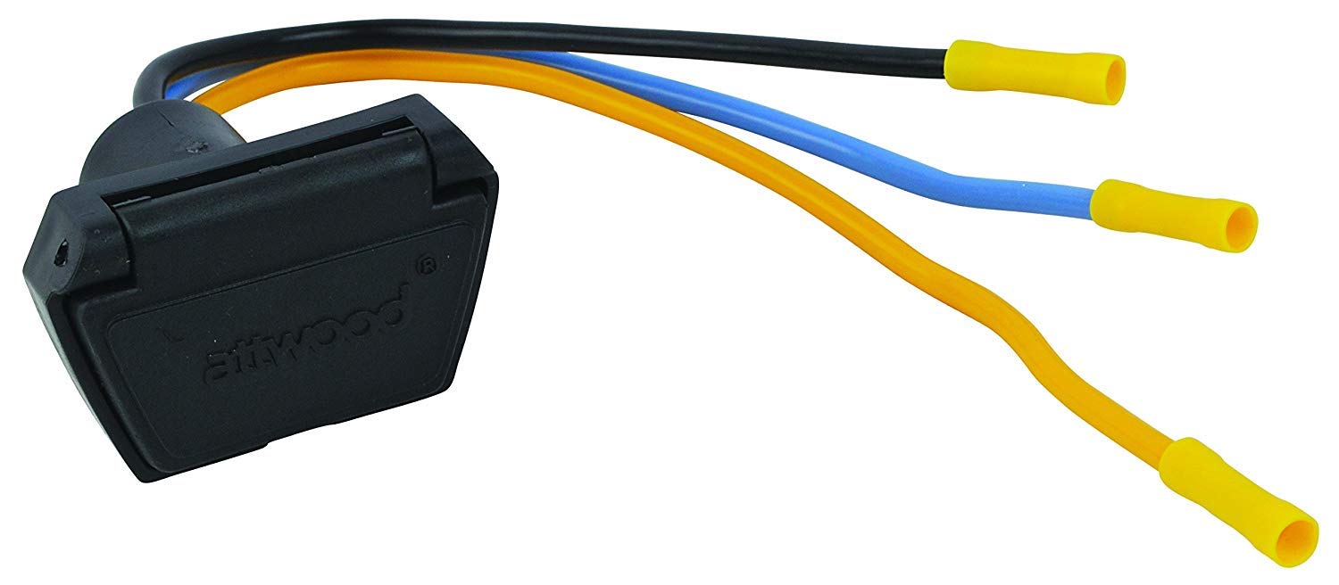 attwood close-up of butt connector crimps showing solid electrical connection