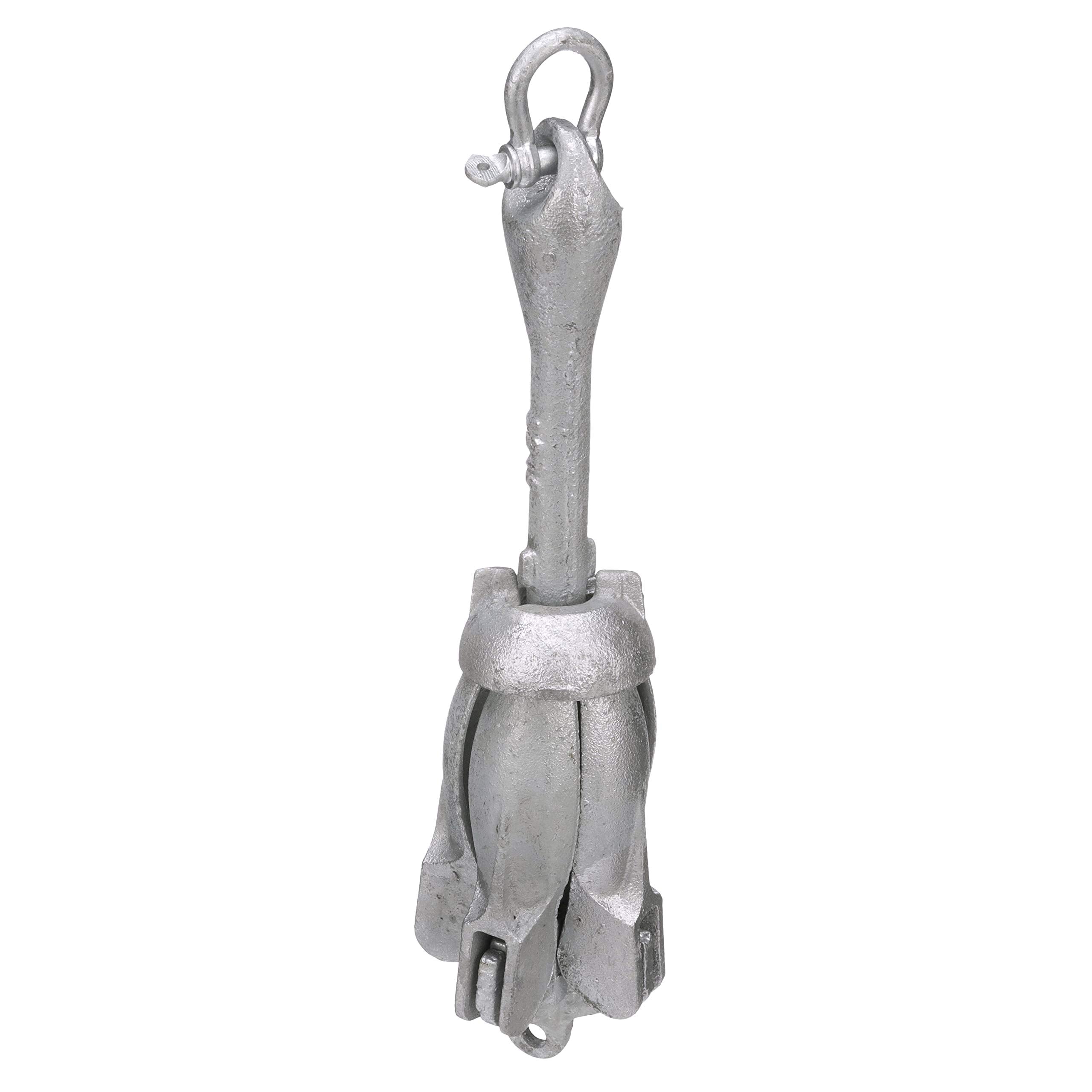 attwood flukes hooked into rocky bottom demonstrating reliable grip