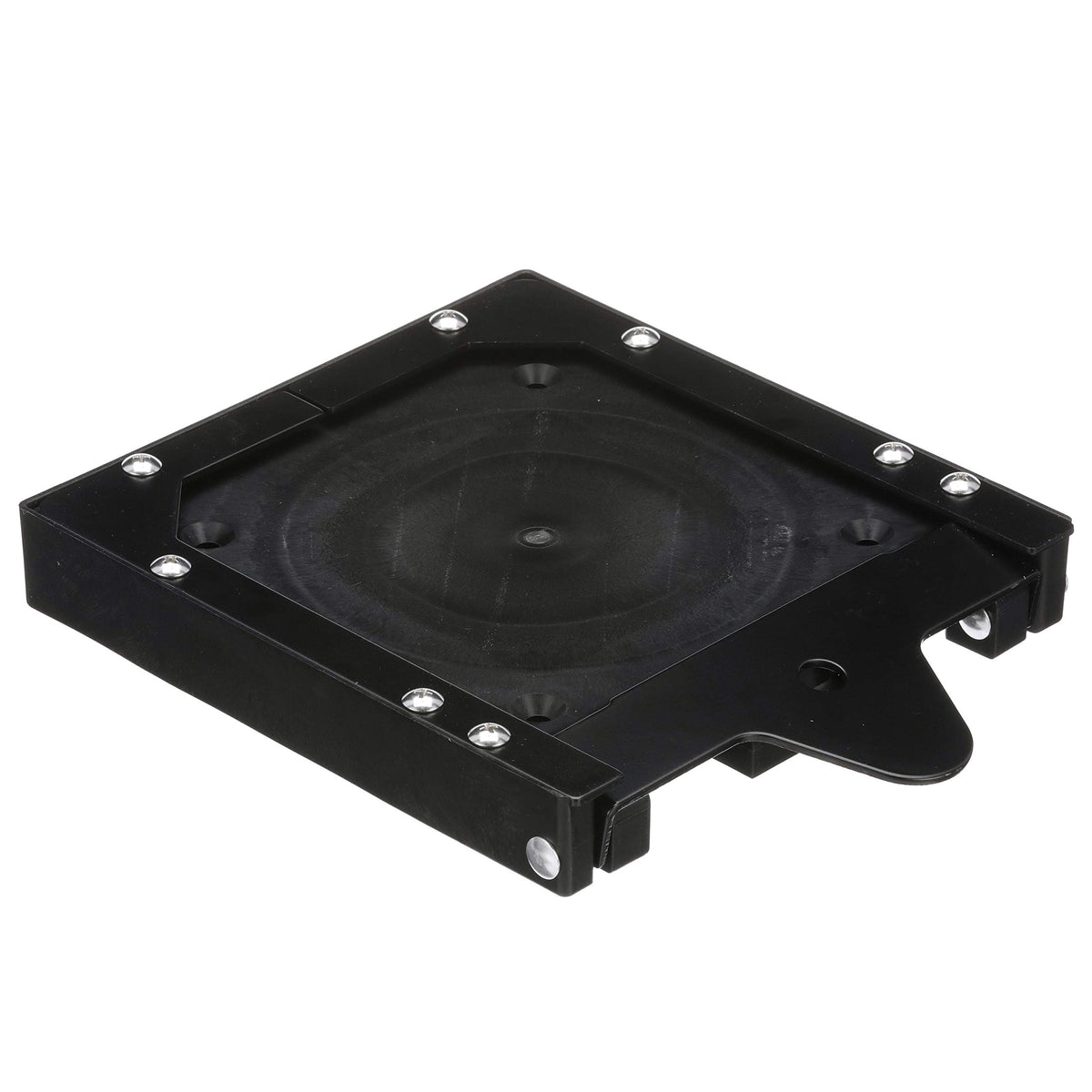 attwood front view of seat mount showing stable connection and quick removal benefit