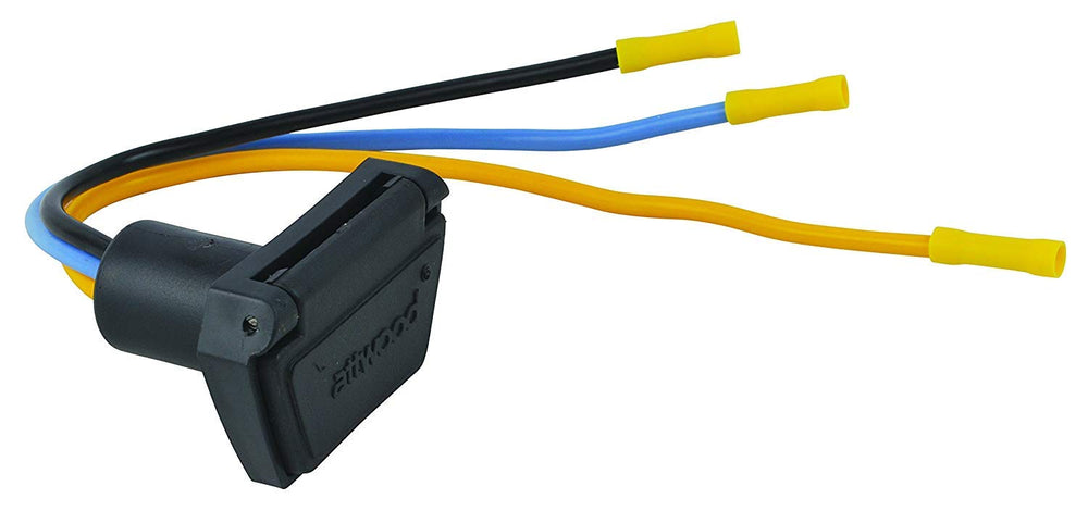 attwood full 6-inch harness with three 10-gauge wires for reliable power