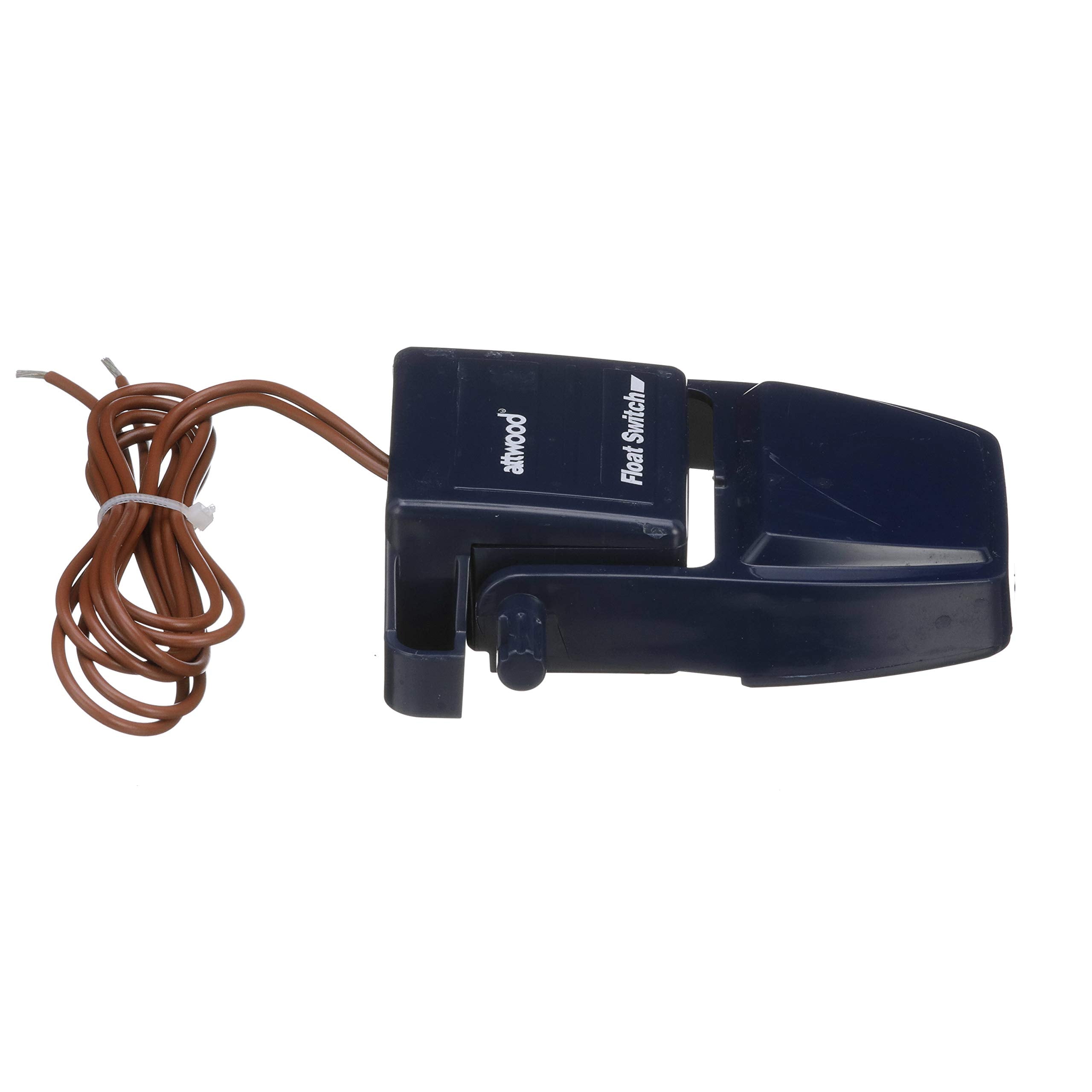 attwood float switch mounted in bilge illustrating proper placement and protection