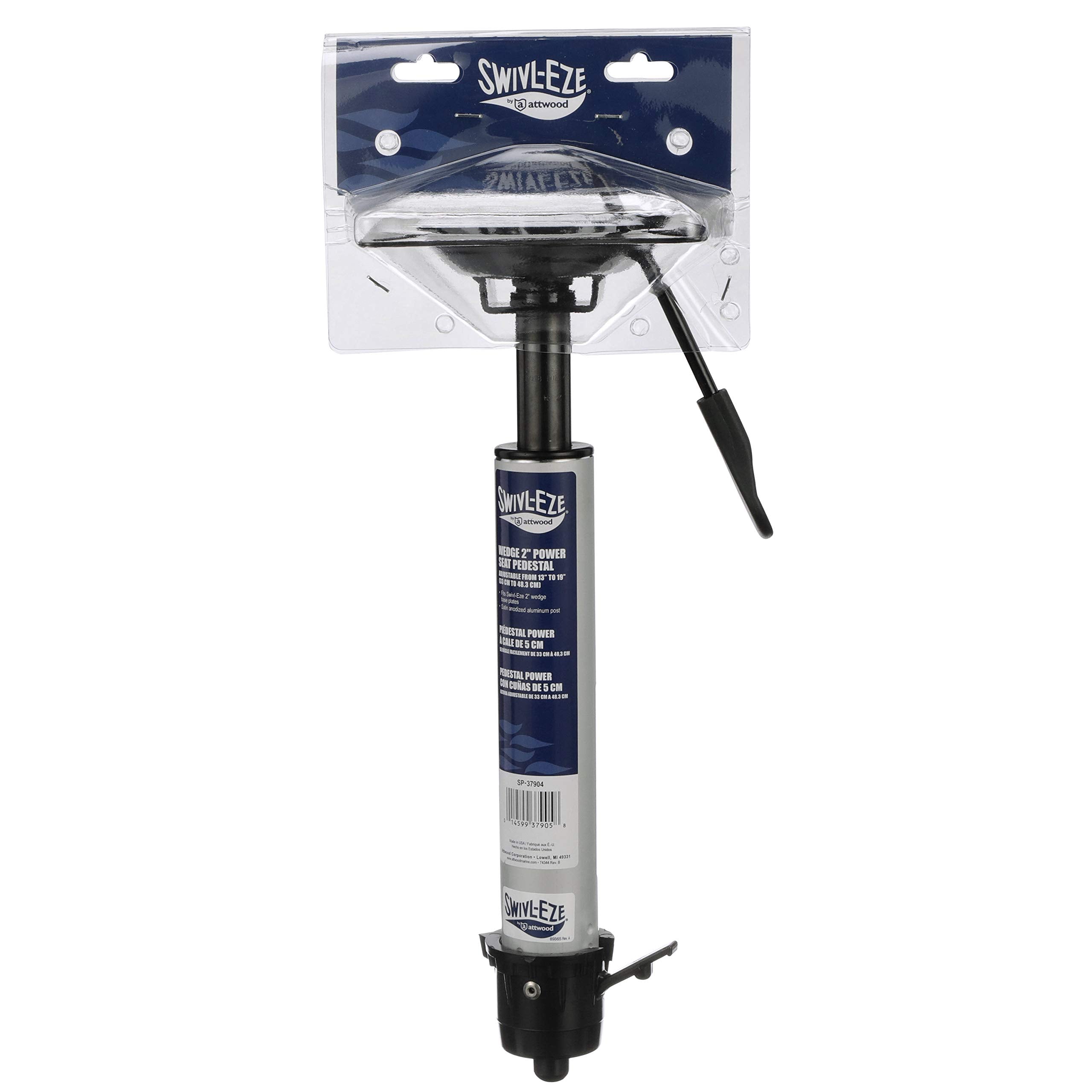 attwood seat post next to ruler for scale benefit: clear size and 13–19 inch range