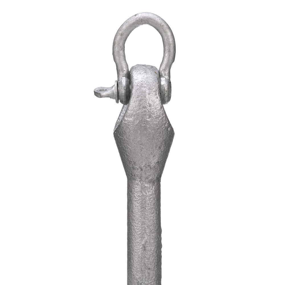 attwood anchor beside water bottle for size comparison and portability