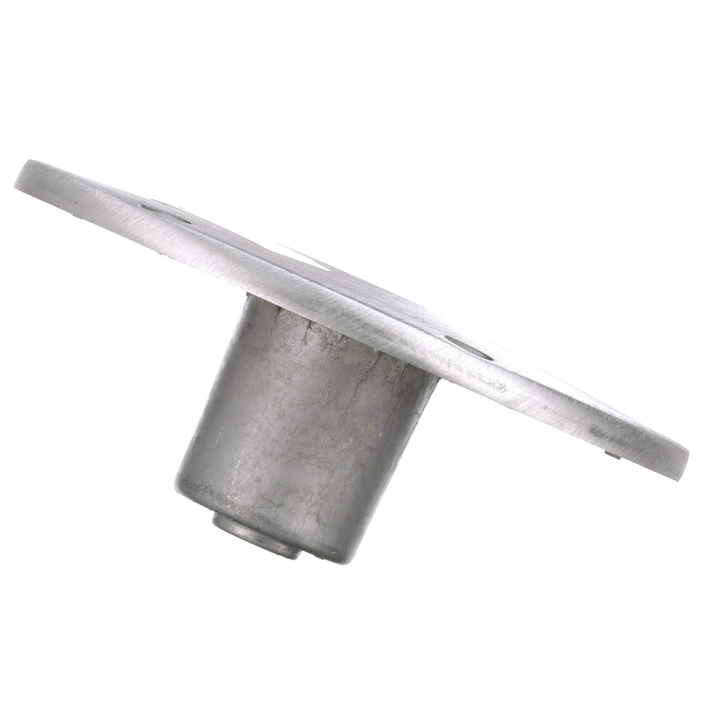 attwood side profile of seat base highlighting snap-lock mechanism and sturdy build