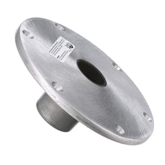 attwood front plate showing round 9-inch seat base and mounting holes for secure fit
