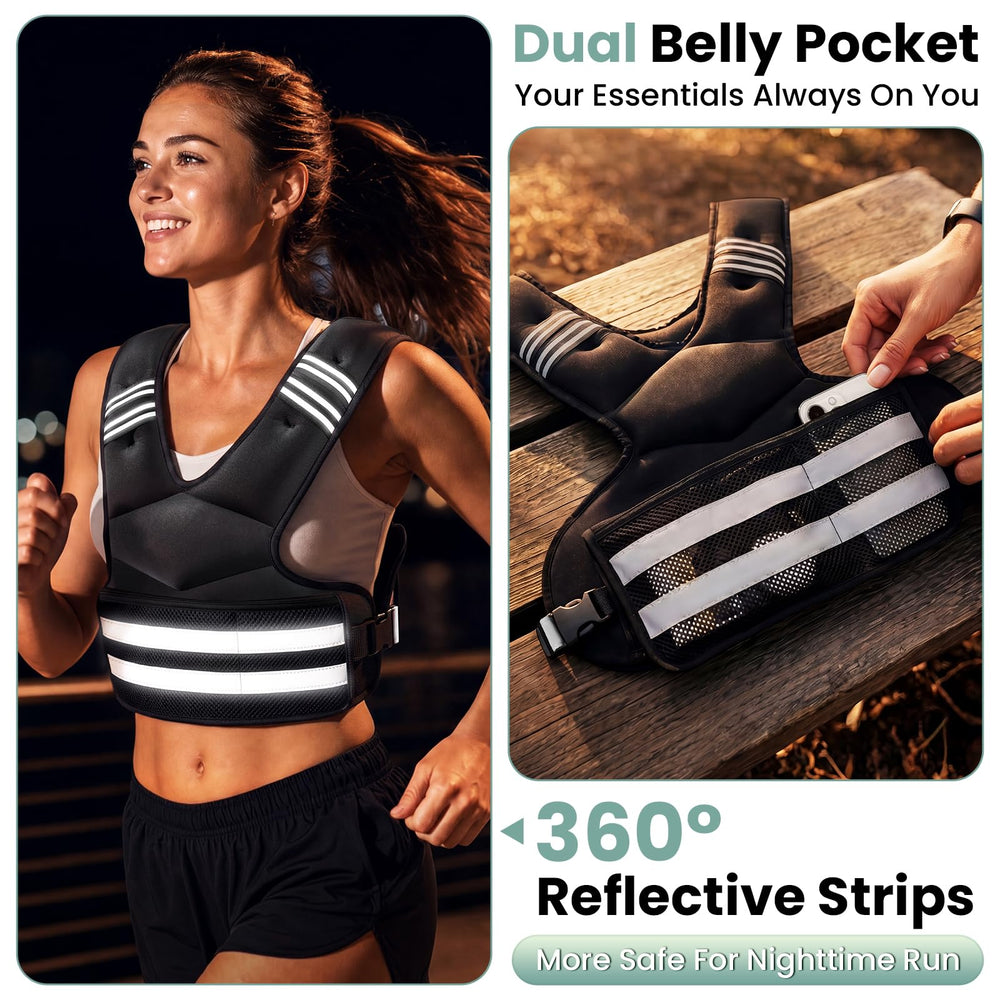 Atybo mesh pocket holding phone and keys to prevent bouncing