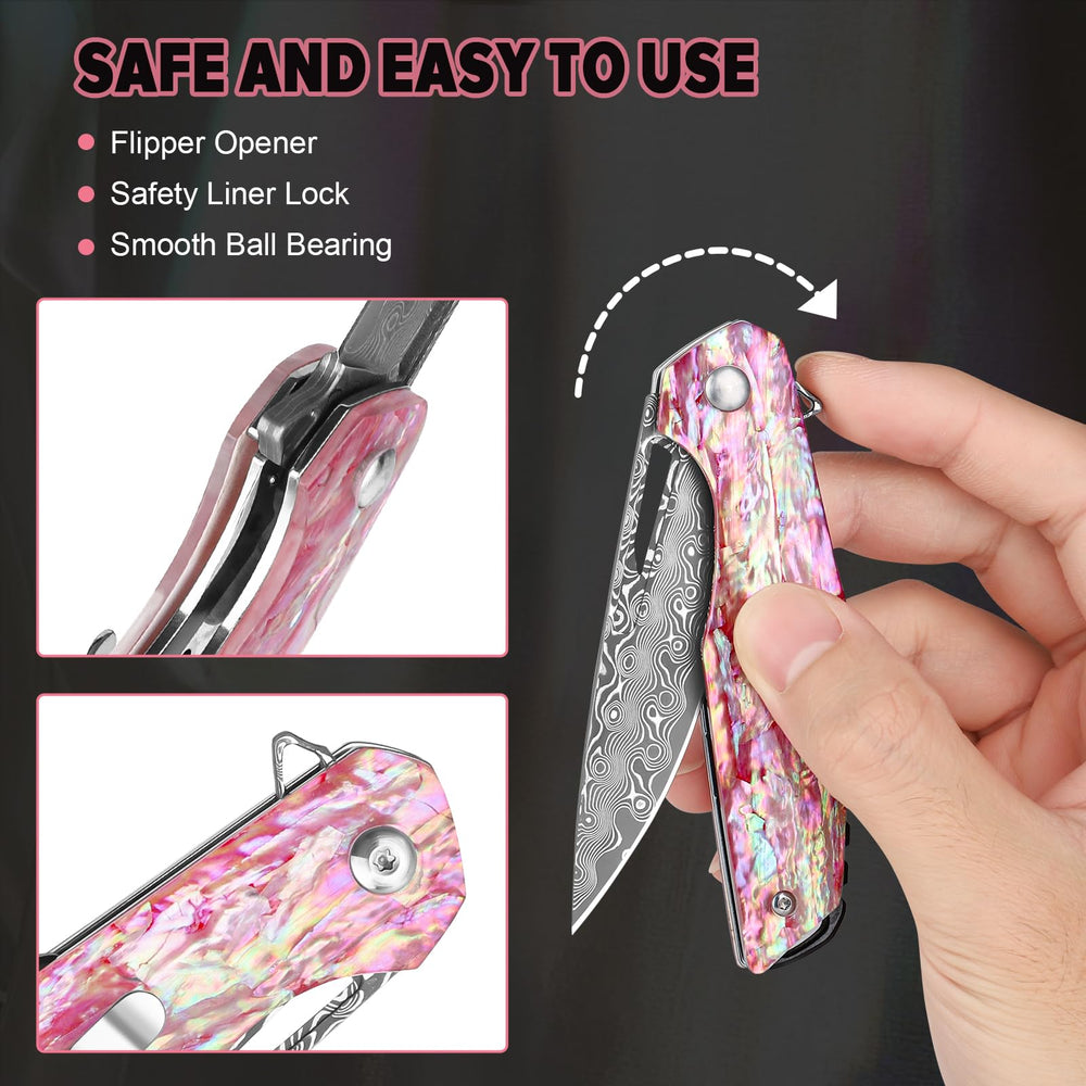 AUBEY closed profile showing compact folded length for discreet storage
