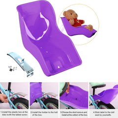 Aurelema colorful handlebar streamers fluttering, adding visible motion and fun