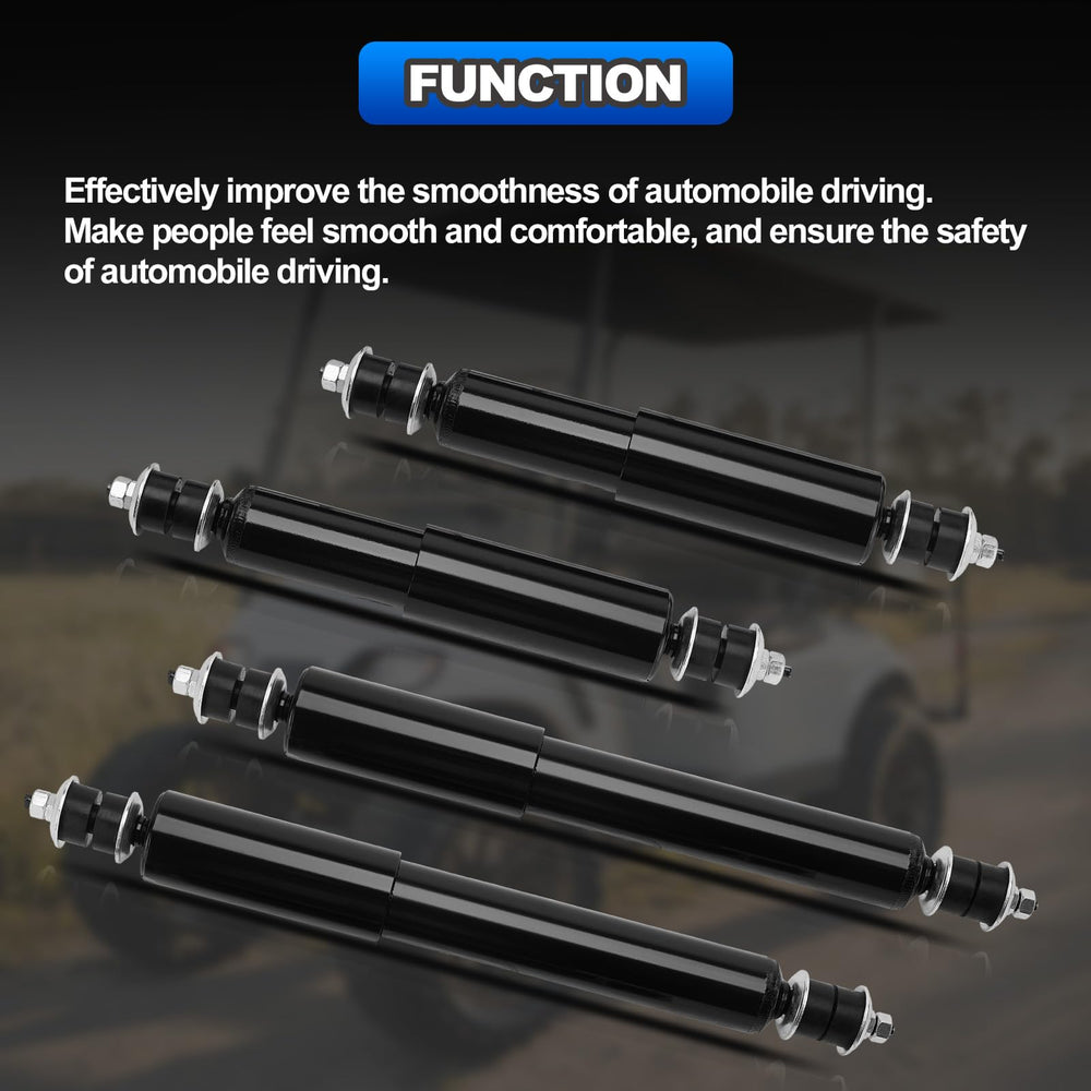AUTOBABA shocks in original packaging ready to install with convenient one-axle replacement