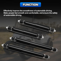 AUTOBABA shocks in original packaging ready to install with convenient one-axle replacement
