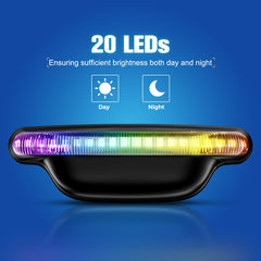 Autolizer H2 closeup of LED array showing bright high‑intensity lights