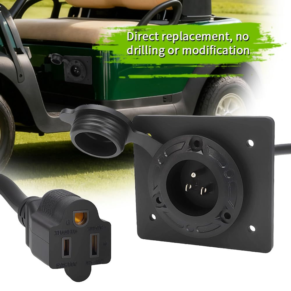 AUTOVIC connected with extension cord, simplifies plug-in charging