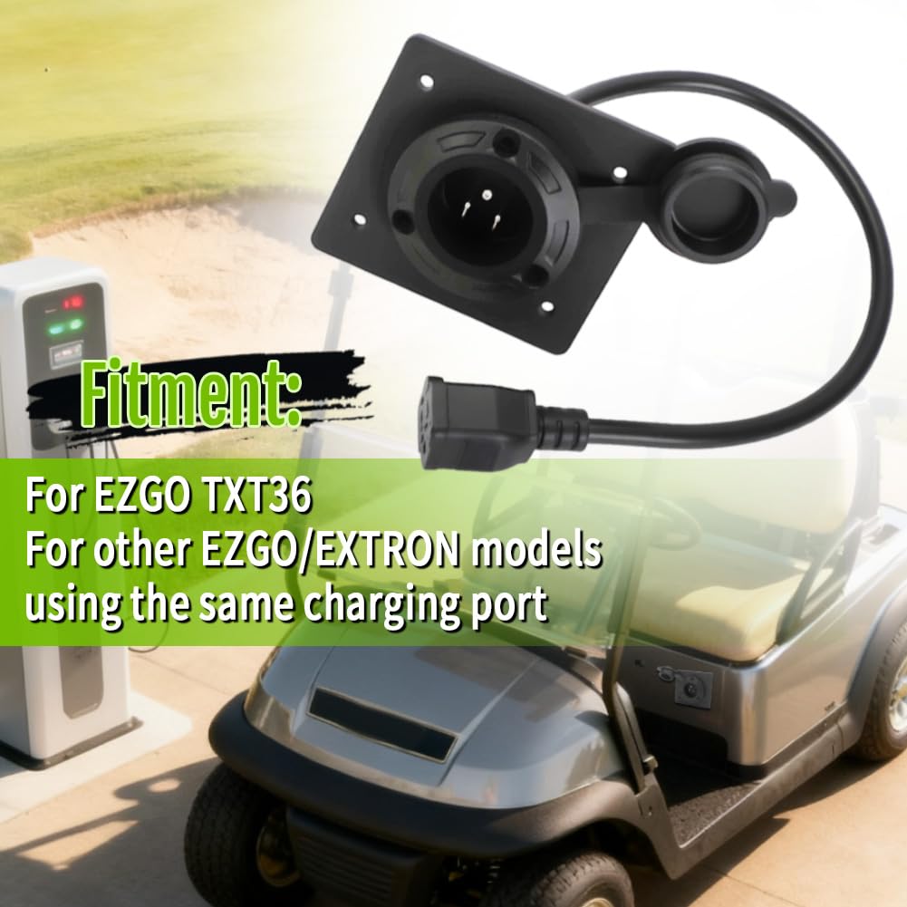 AUTOVIC installed on cart in garage, organized charging station