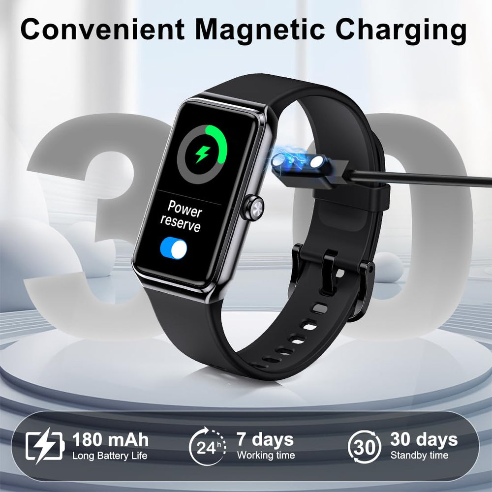 Auxiou on wrist while running displaying live workout metrics and pace
