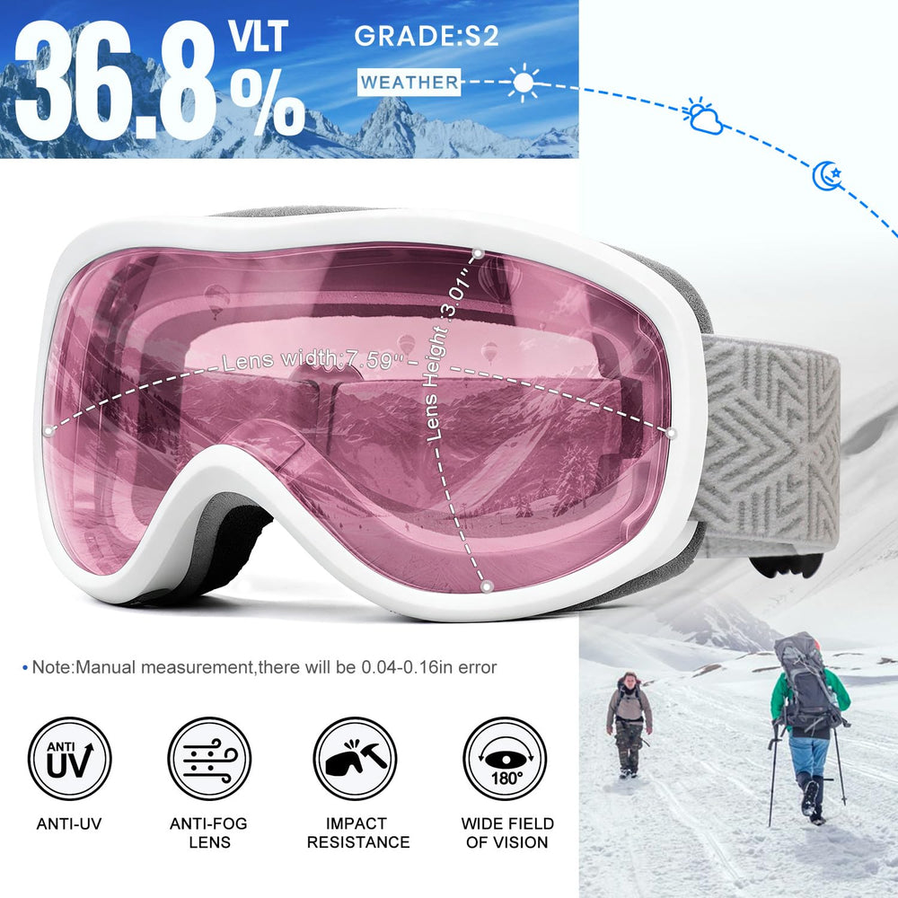 AVV lens close-up highlighting REVO mirror and polarized glare reduction