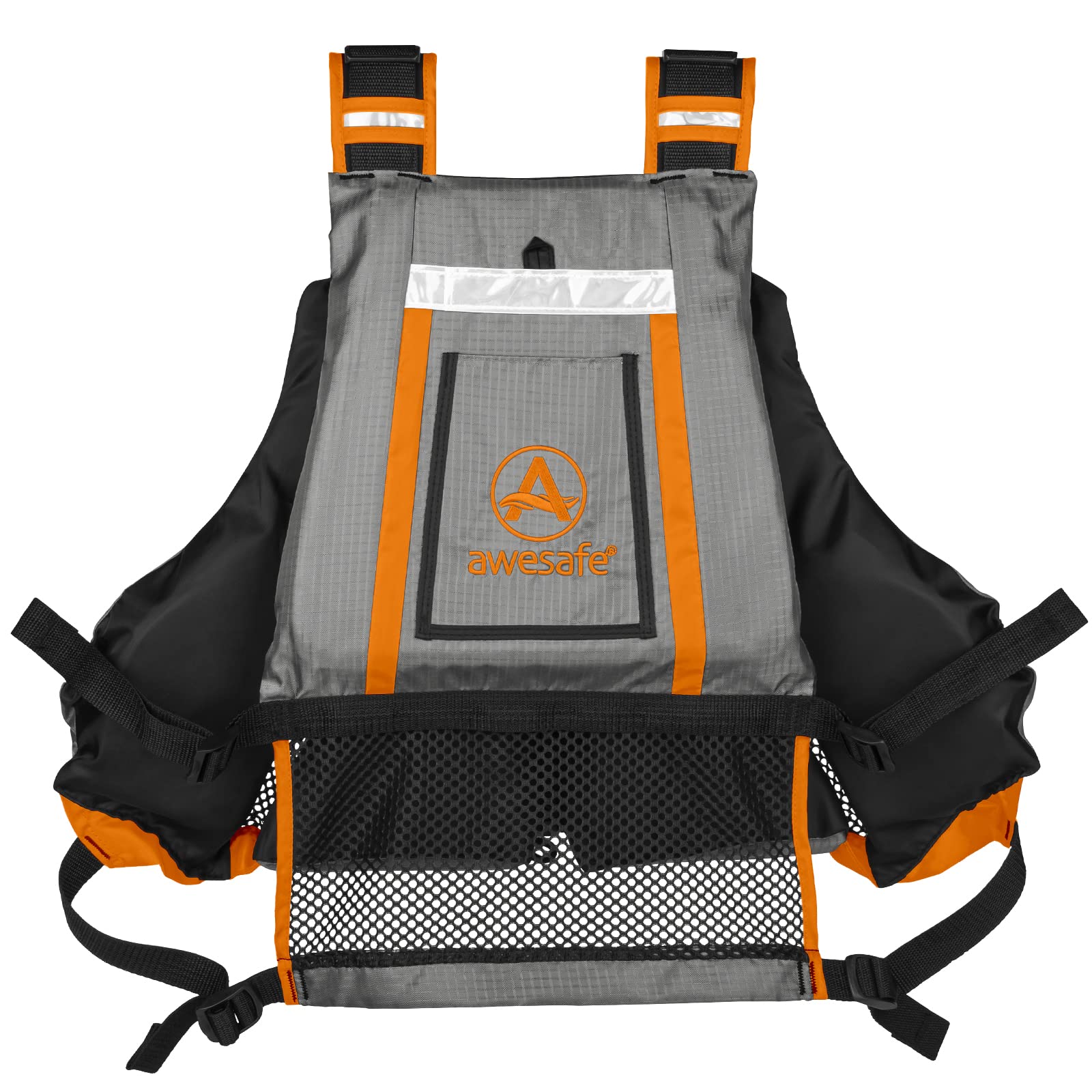 AWESAFE close-up of durable fabric and foam panels for quick-dry comfort benefit
