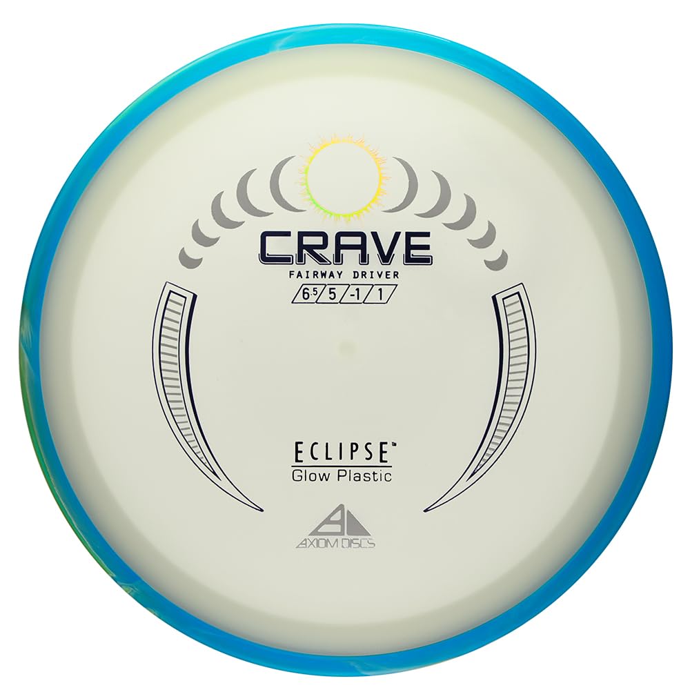 Axiom Discs Crave held in hand demonstrating comfortable grip and repeatable release