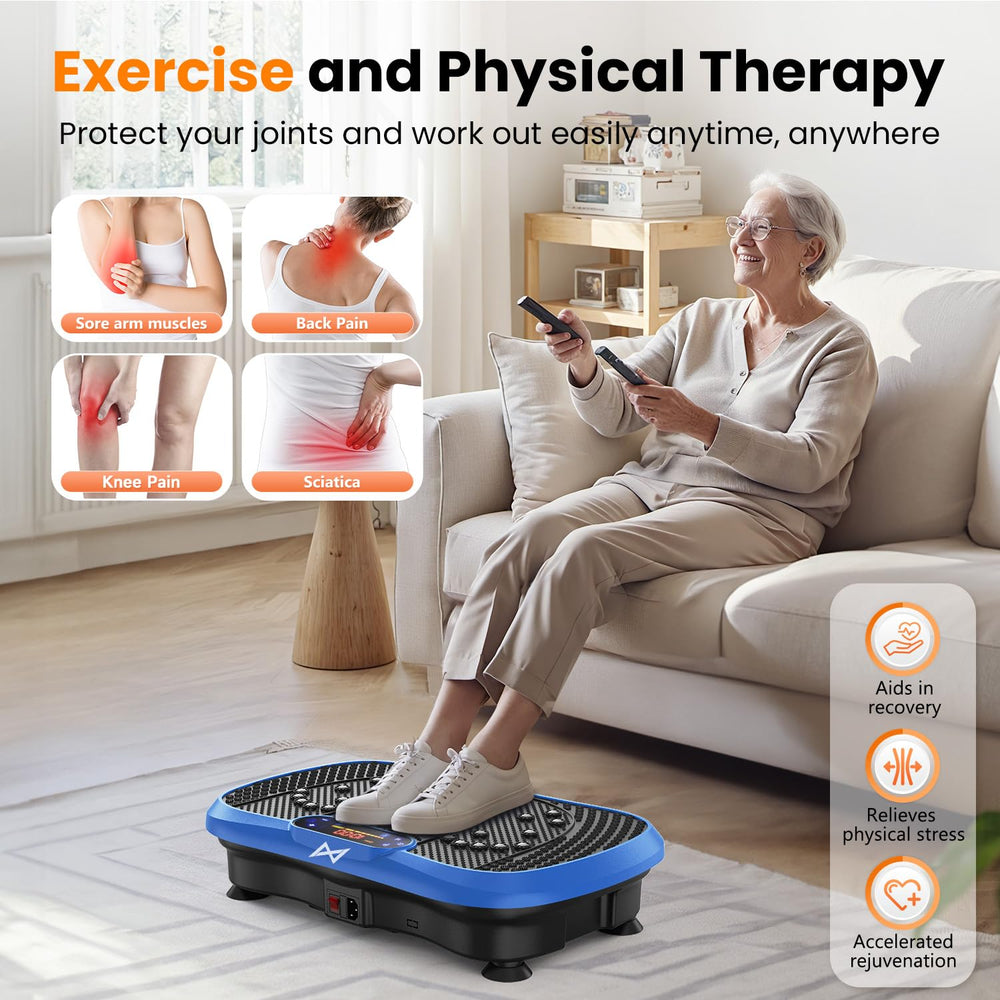 AXV in-use standing exercise demonstrating full-body activation benefit