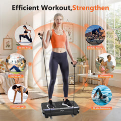 AXV platform textured close-up highlighting anti-slip surface for safer workouts