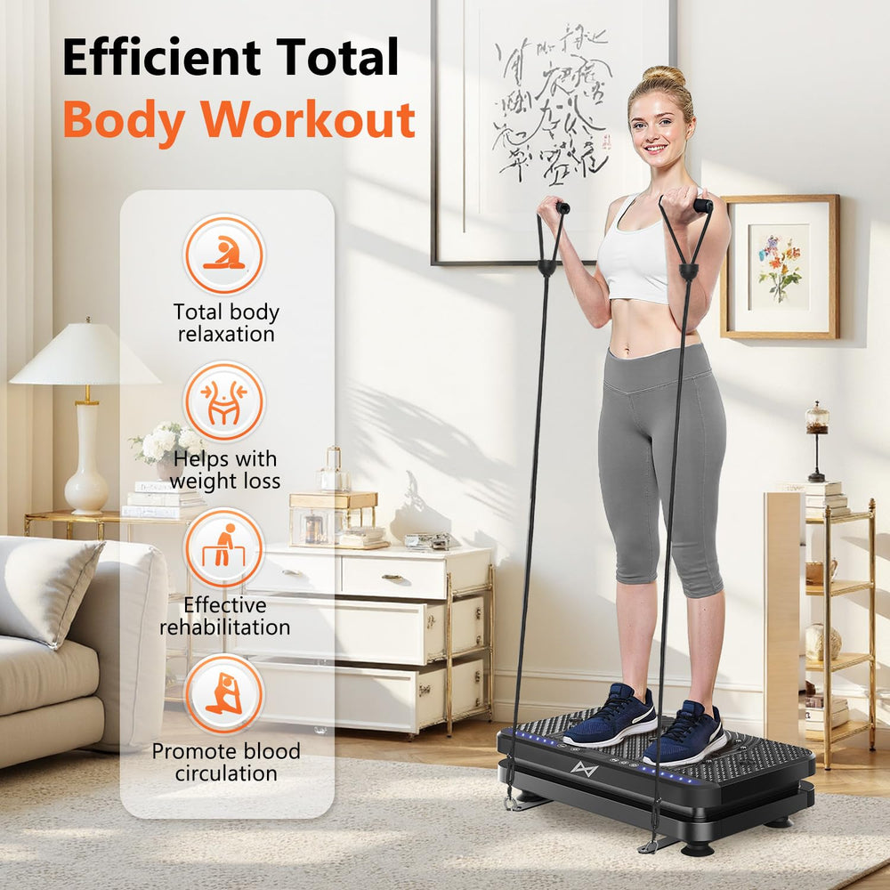 AXV side profile showing sturdy base for balance and vibration stability