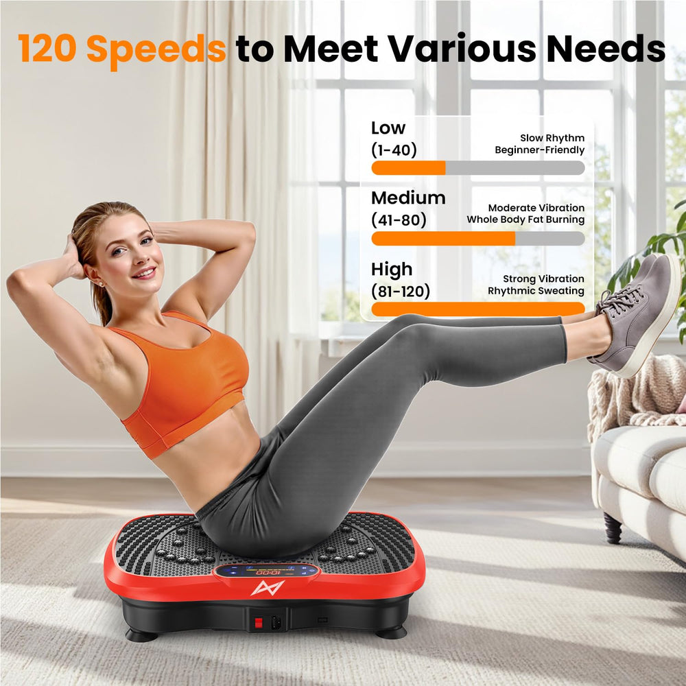 AXV side profile showing slim footprint for easy storage and home placement
