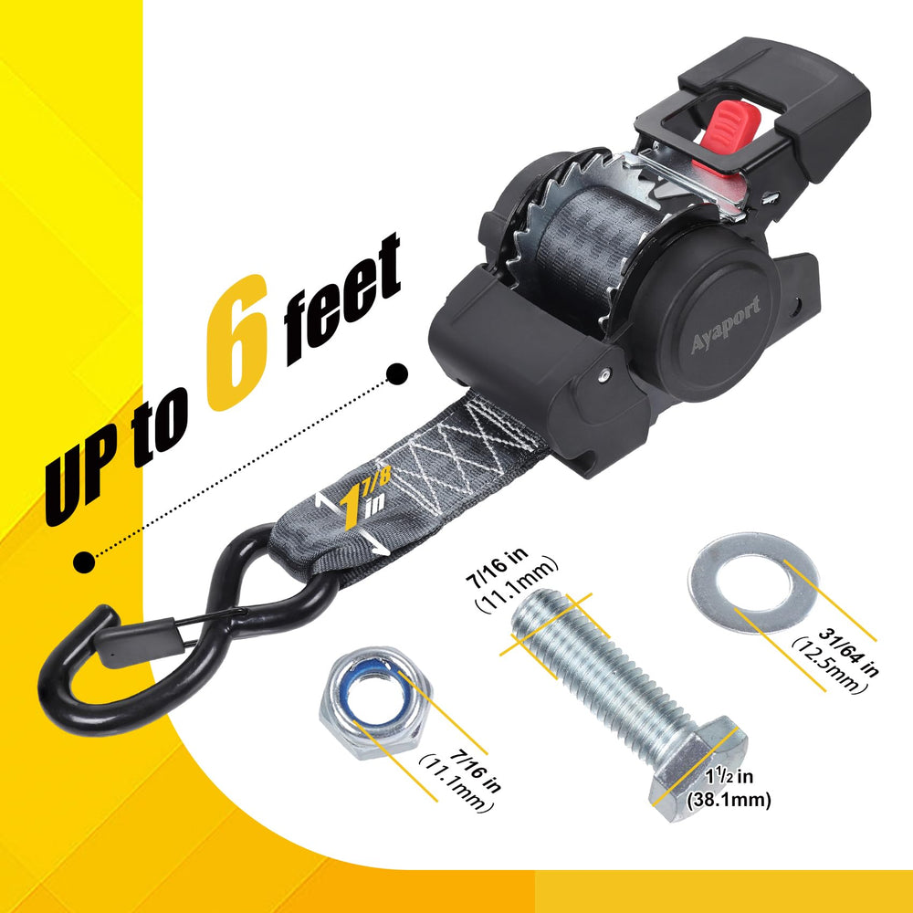 Ayaport installed on trailer showing stable attachment and safer transport benefit