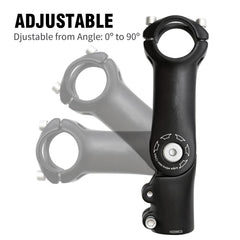 Aynaxcol handlebar clamp detail highlighting 31.8mm fit for modern bars