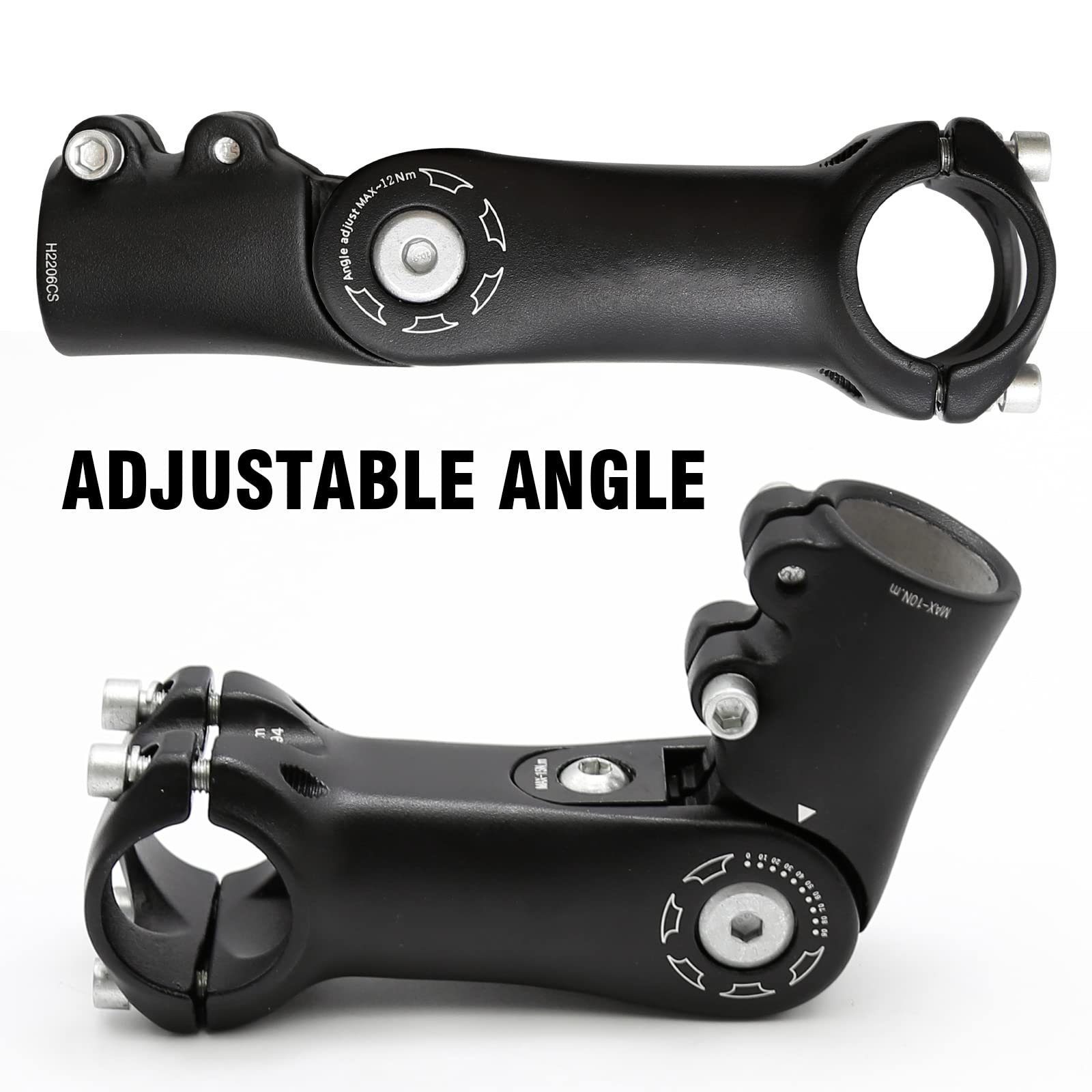 Aynaxcol stem installed on e-bike demonstrating improved upright riding comfort