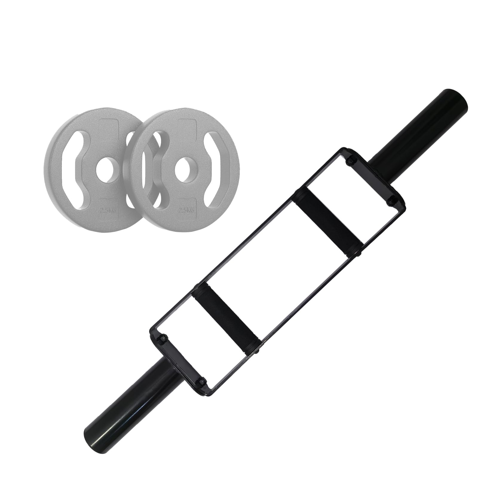 AYWAIWHL close-up of knurled rubber handle for secure comfortable grip