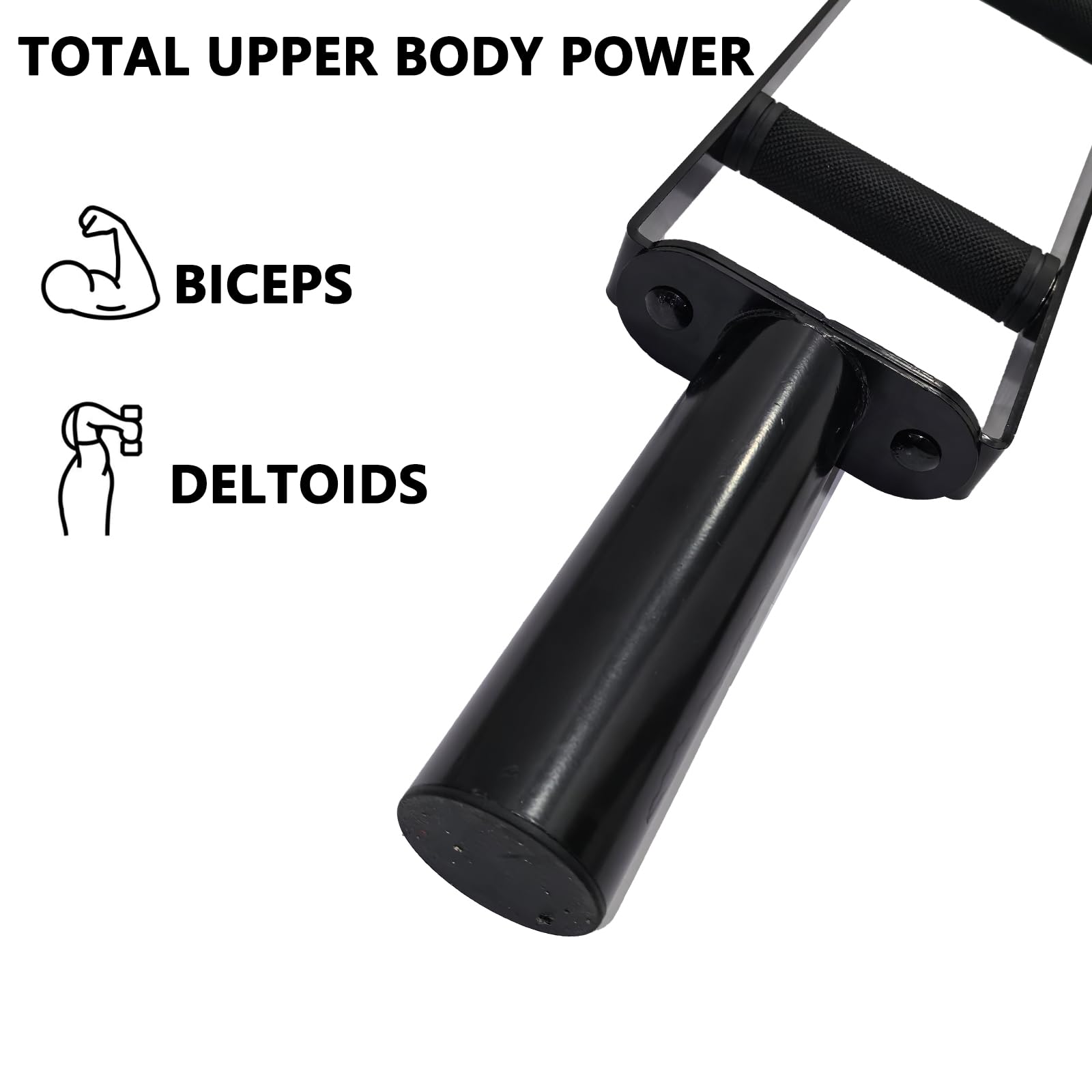 AYWAIWHL bar loaded with plates during deadlift demonstrating versatility