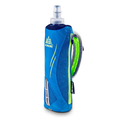 Azarxis front view showing bottle and phone pocket, convenient storage