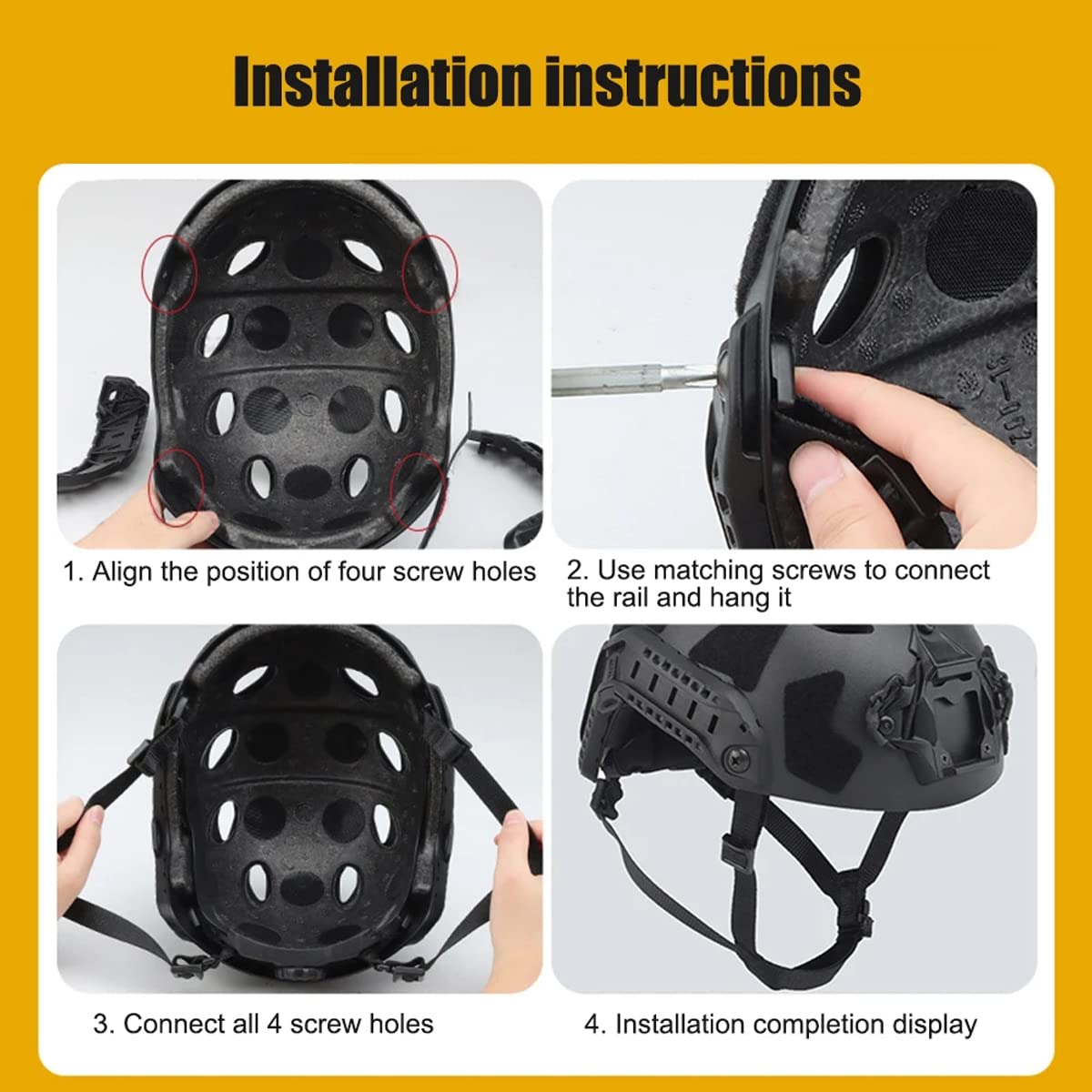 AZB side profile of worn helmet showing reduced wobble and retention