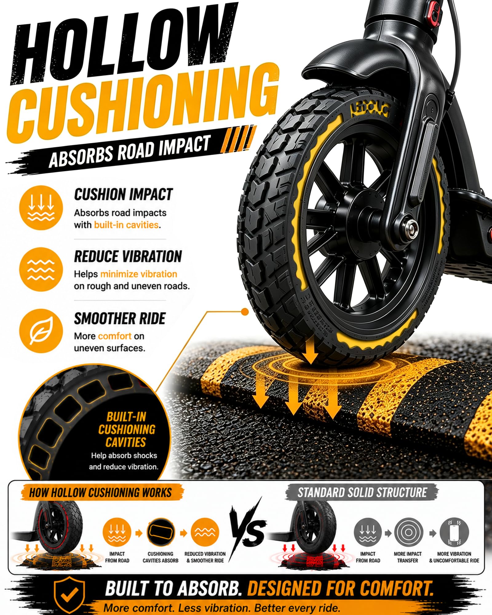 BABEJIA tire softened in hot water before installation to ease mounting