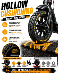 BABEJIA tire softened in hot water before installation to ease mounting