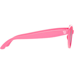 Babiators amber lens close-up highlighting UV400 protection and clarity