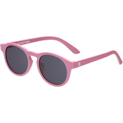Babiators front view of Moon Cherry keyhole sunglasses showing classic round frame and color