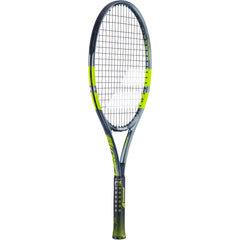 Babolat Carlitos stringbed and head showcasing 100 sq in sweet spot for forgiving shots