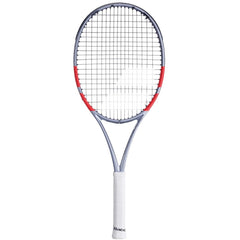 Babolat Pure Strike Jr front view showing carbon grey finish and maneuverability