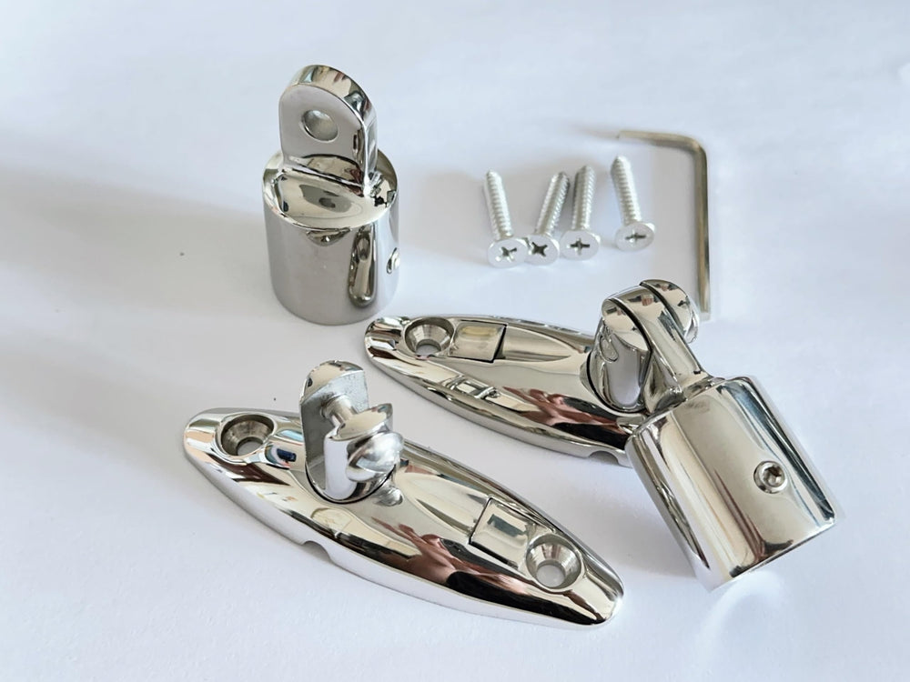 Baieasy closeup of eye cap polished detail offering corrosion resistance and sleek look