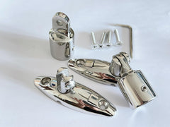 Baieasy closeup of eye cap polished detail offering corrosion resistance and sleek look