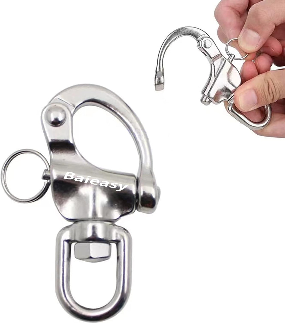 Baieasy detailed shot of spring release mechanism showing effortless quick-release benefit