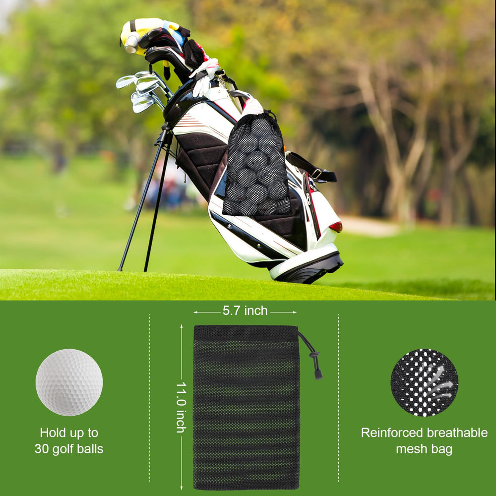 BAIXIXIG organizer beside golf clubs showing size and capacity comparison benefit