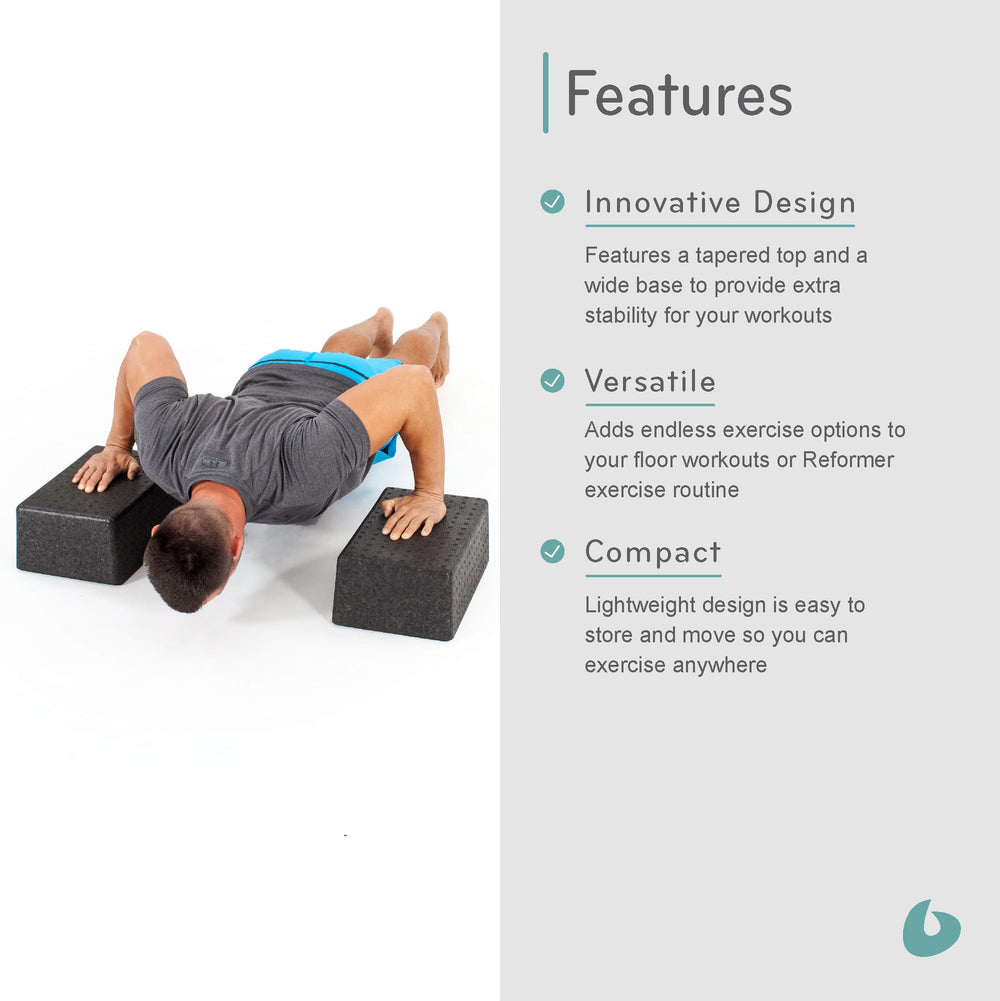 Balanced Body Moon Box Lite placed on reformer carriage demonstrating compatibility