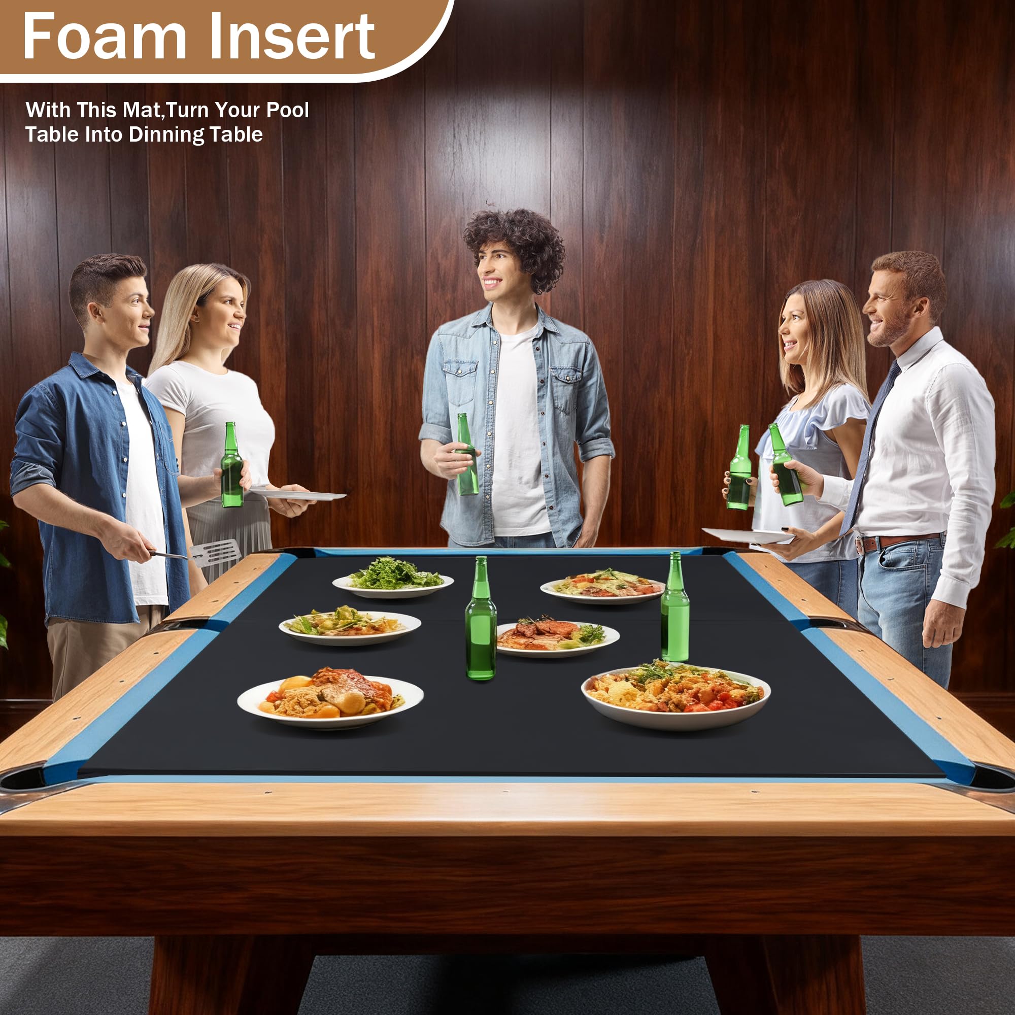 BALAPET used as table conversion topper for dining convenience