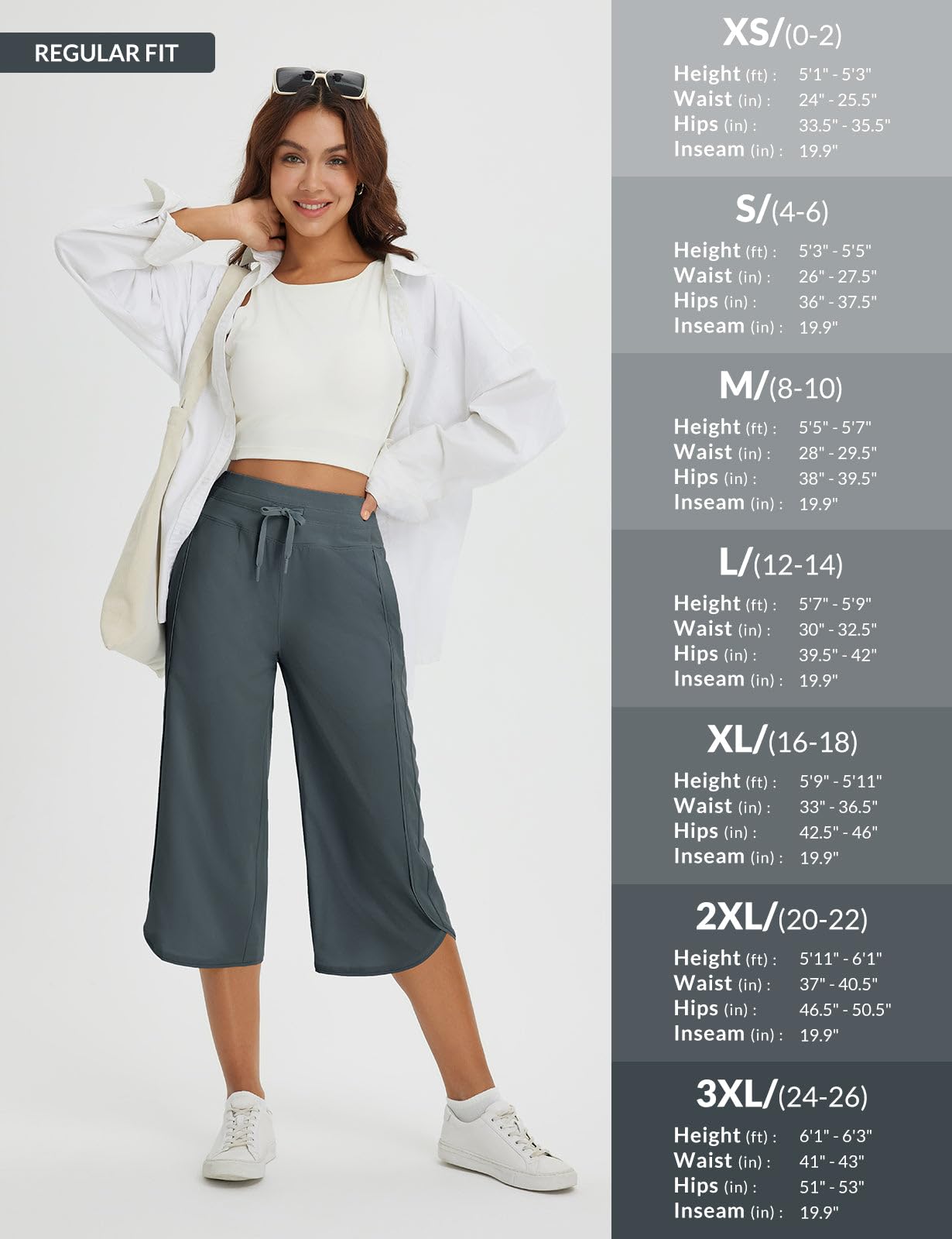baleaf size scale on model XL demonstrating fit and coverage benefit