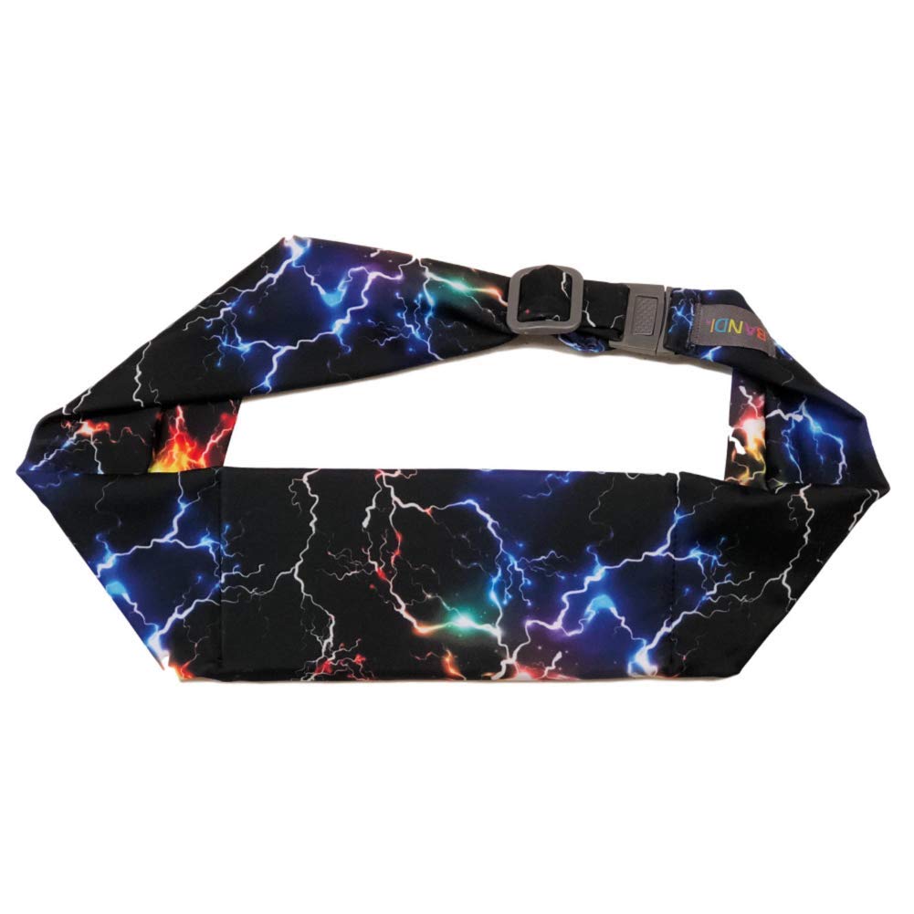 BANDI front view waist pack showing slim, no-bounce carry benefit