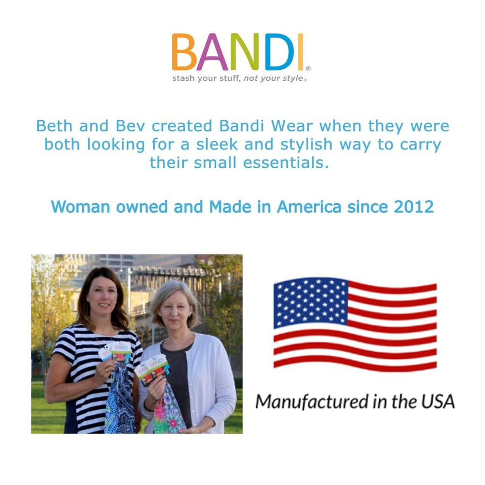 BANDI pocket layout open reveals organized storage benefit